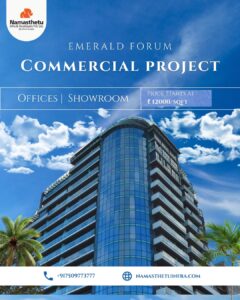 emerald forum, indore – where business meets opportunity strategically located on ab road near s